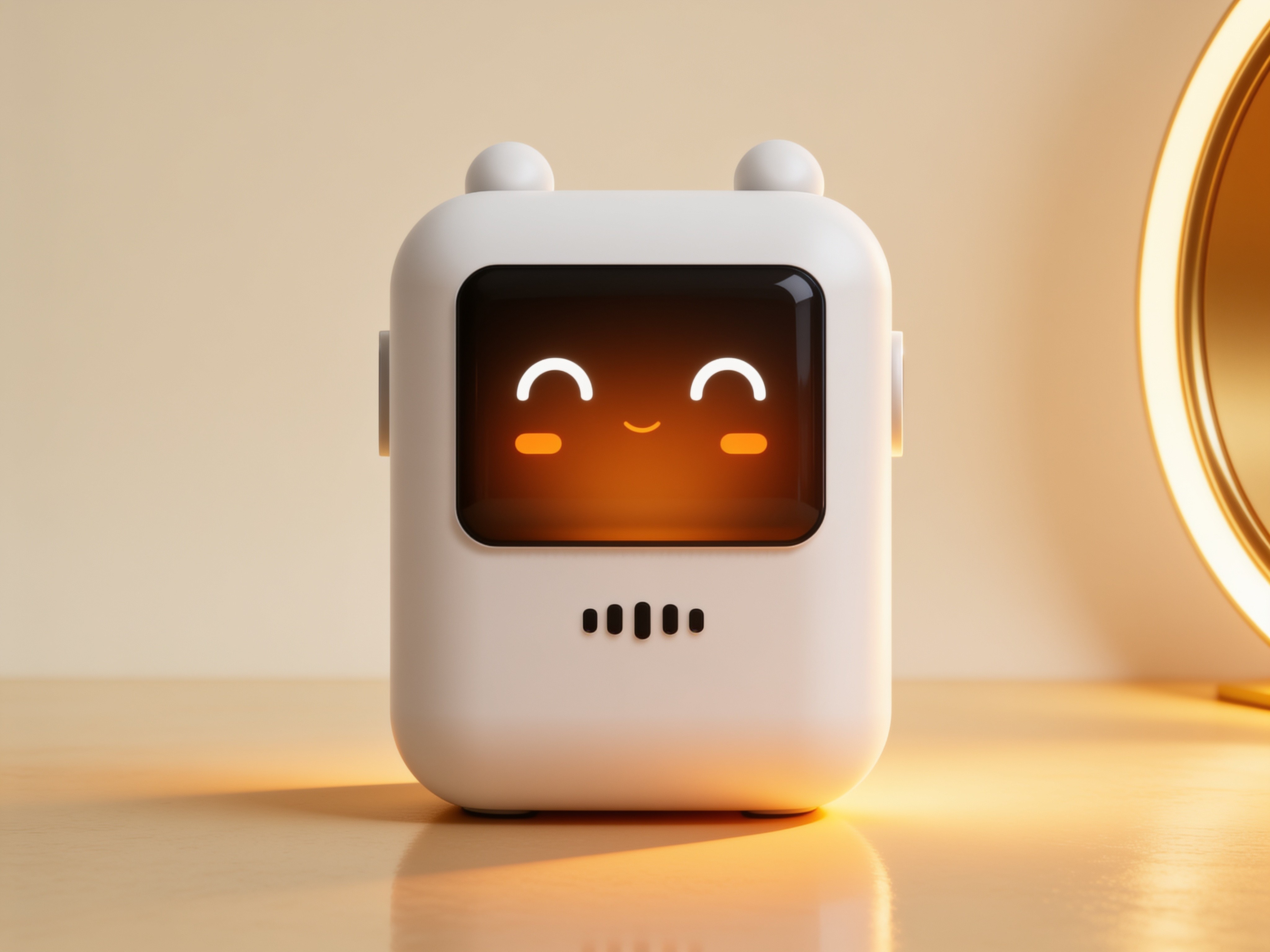 n o ii, a small white voice AI home device
