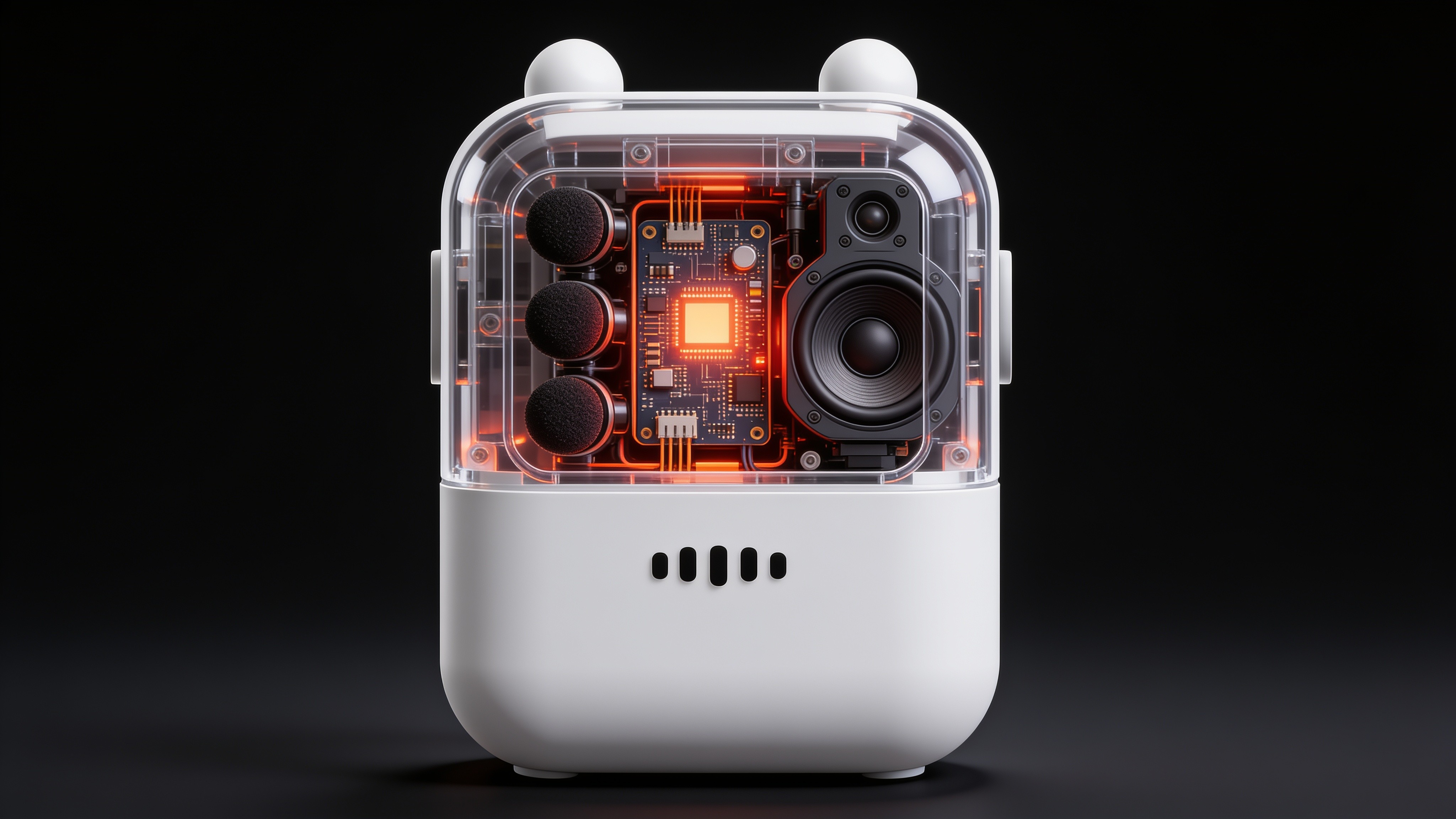 n o ii white voice device