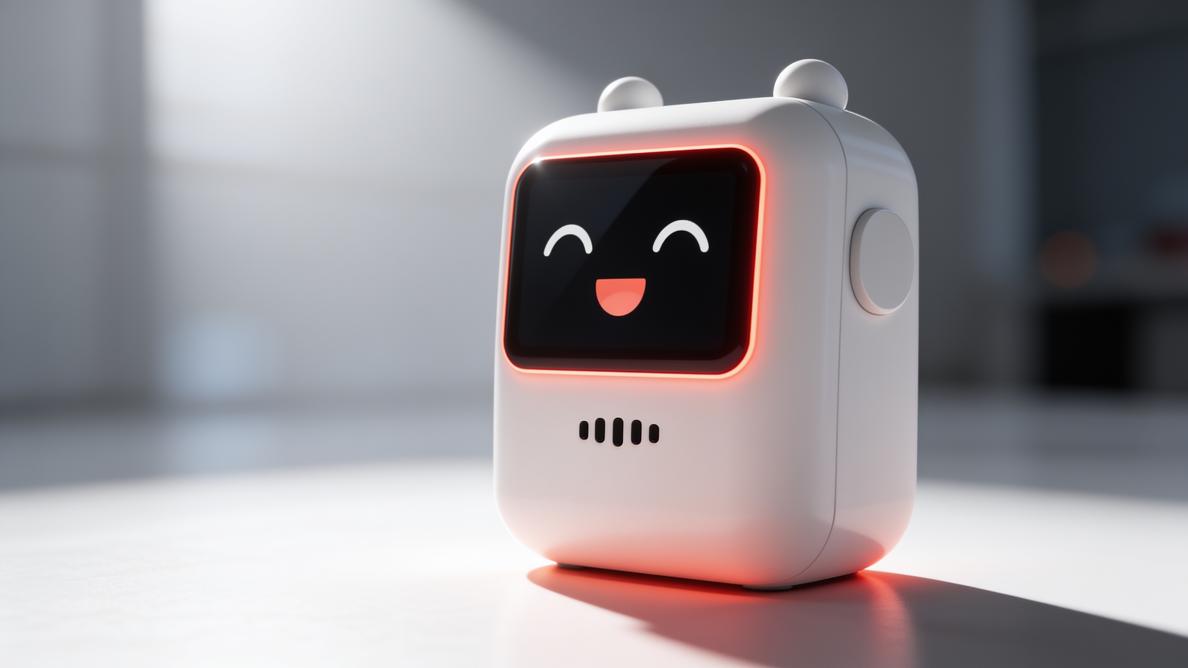 n o ii, a small white voice AI home device
