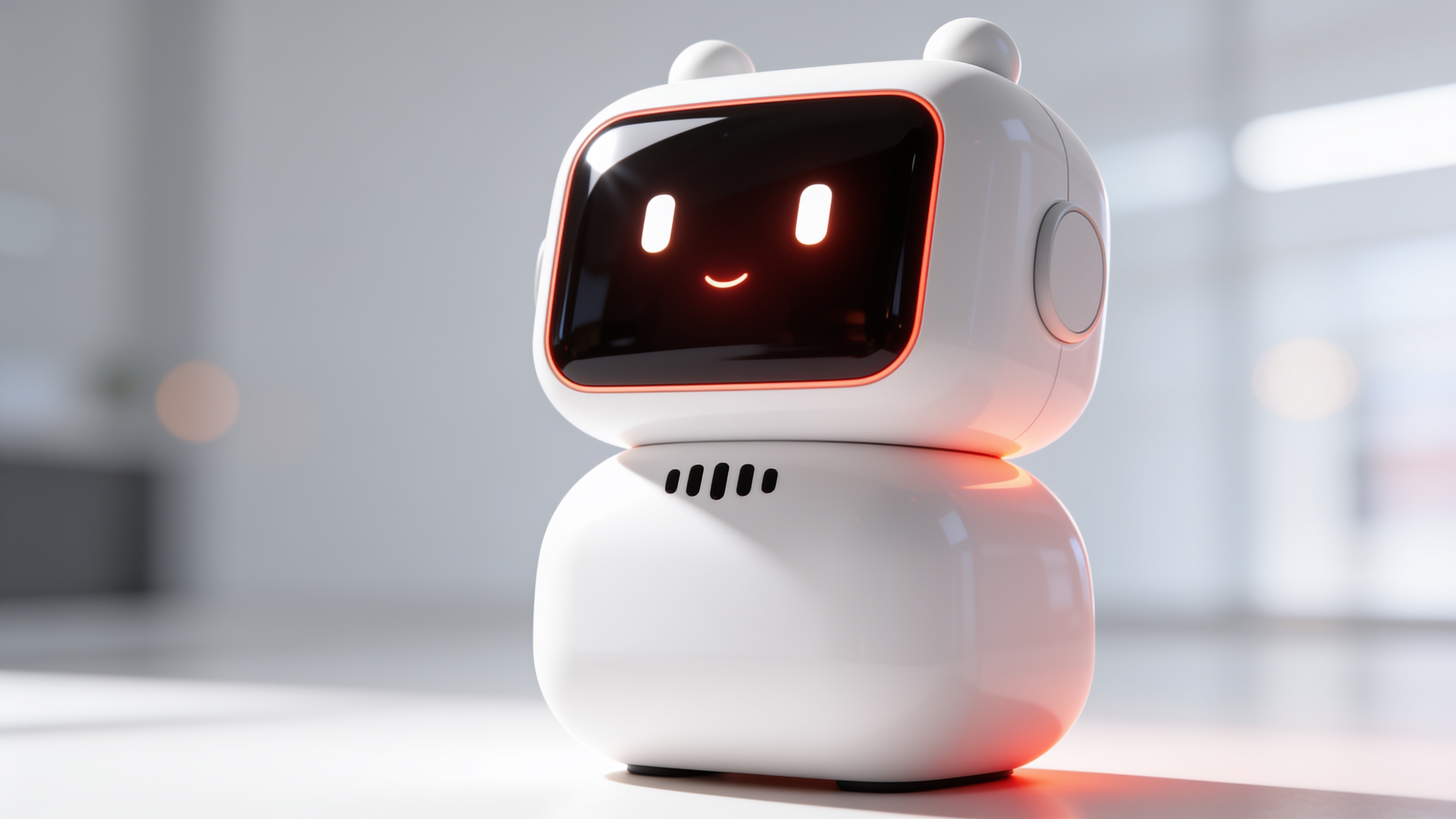 n o ii, a small white voice AI home device